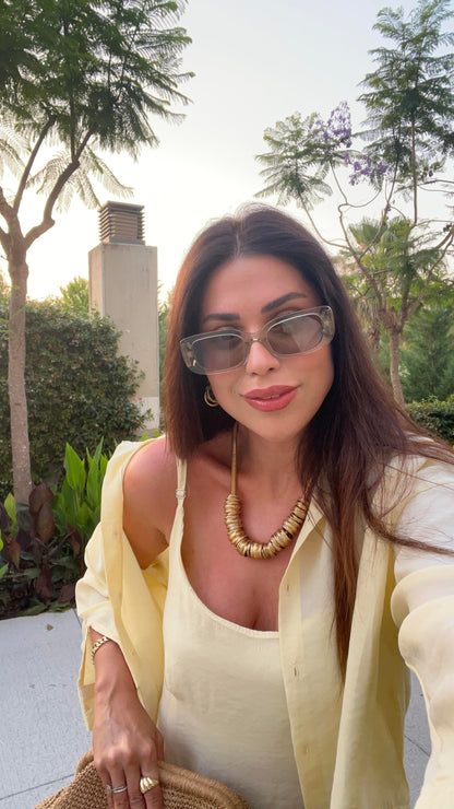 Ensemble minimaliste– robe & surchemise